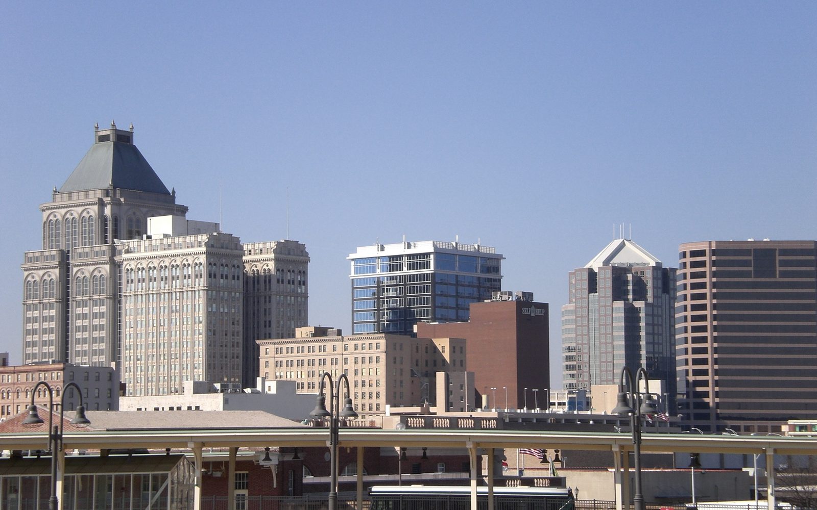 Downtown Greensboro skyline